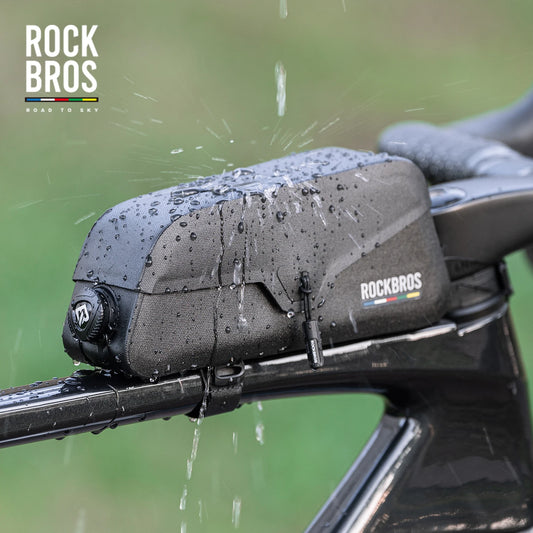 ROCKBROS ROAD TO SKY Magnetic Bicycle Bags, Waterproof Suction Front Bag