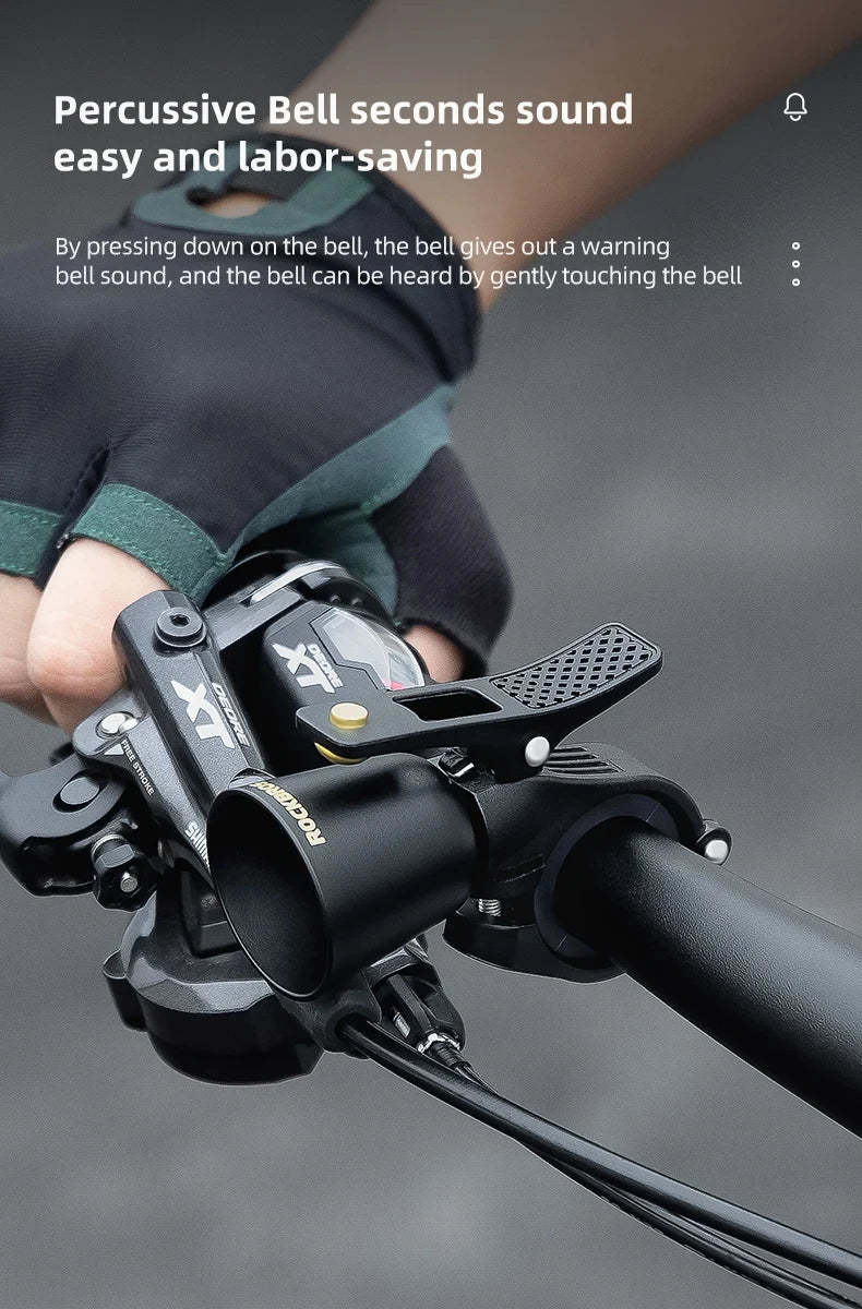 RockBros Bike Ring Copper Horn Warning Safe