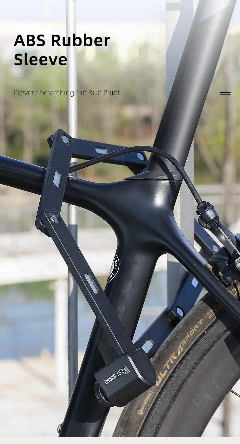 WEST BIKING Anti-Theft Bicycle Folding Lock