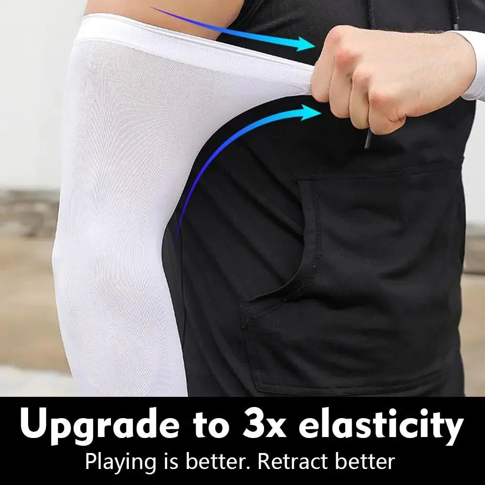 2026 NEW Ice Silk Bicycle Sleeves, Summer Breathable Cycling Arm Protection
