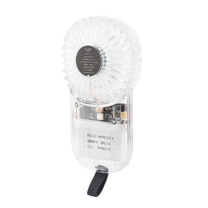 Portable Neck Hanging Fan, USB Rechargeable