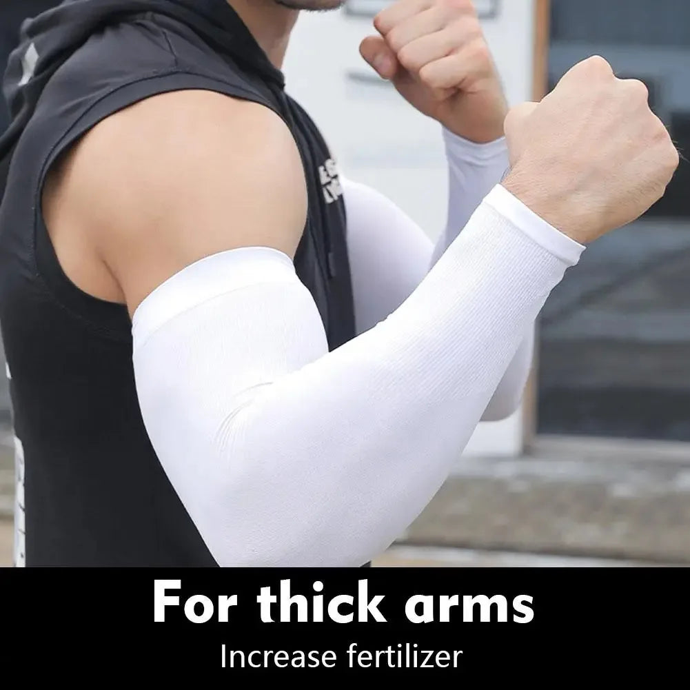 2026 NEW Ice Silk Bicycle Sleeves, Summer Breathable Cycling Arm Protection