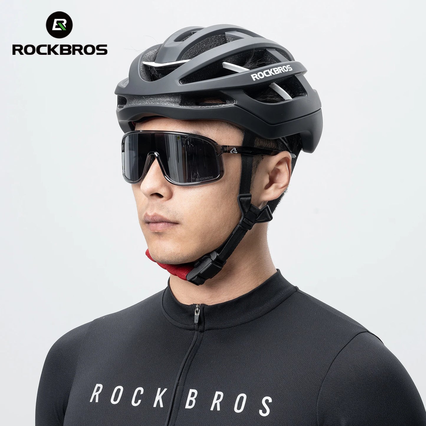 ROCKBROS Bike Helmet, MTB Road Cycling Helmets Integrally-molded Men/Women Breathable Ventilation