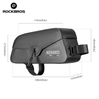 ROCKBROS ROAD TO SKY Magnetic Bicycle Bags, Waterproof Suction Front Bag
