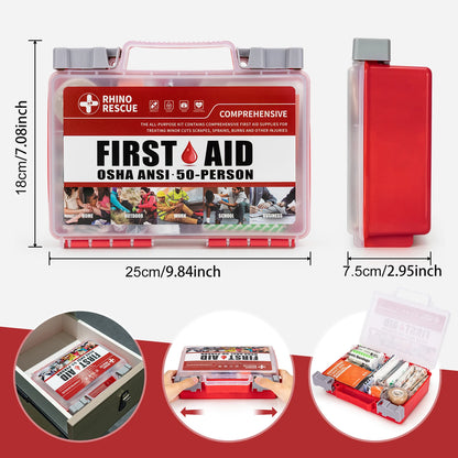 Rhino Rescue full-featured first aid kit