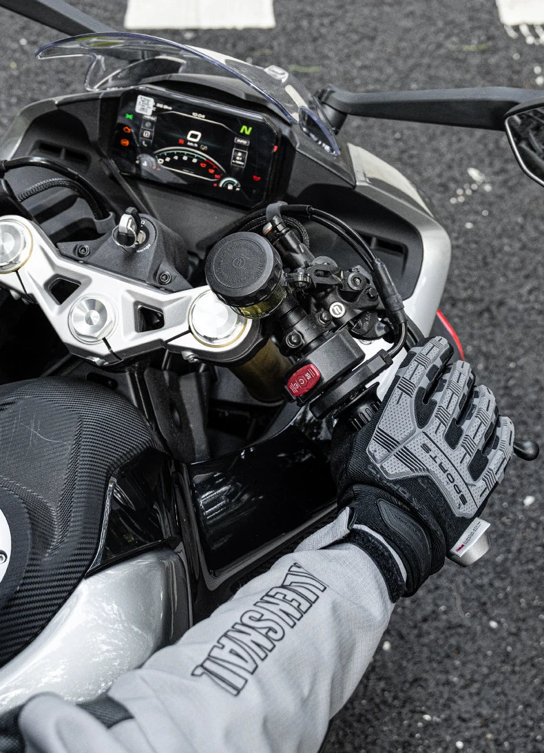 ROCKBROS Cycling Gloves, Thickened Pad Shockproof, Breathable