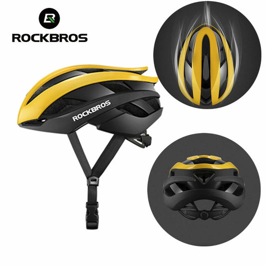ROCKBROS Bicycle Helmet, Cycling Ultralight Road Bike Helmet