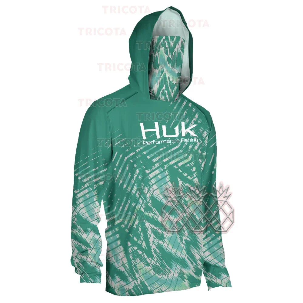 Summer Long Sleeve Breathable Fishing Shirt Anti-UV