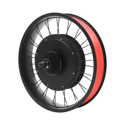 1000W Ebike Conversion DC Brushless Motor Kit, Rear Wheel Electric Bicycle Hub Motor Kit for 20inch Wheel Bicycle
