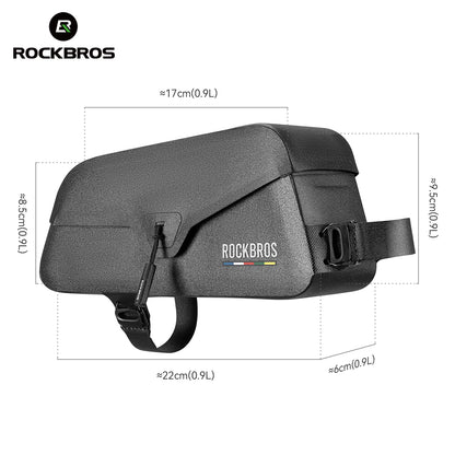 ROCKBROS ROAD TO SKY Magnetic Bicycle Bags, Waterproof Suction Front Bag