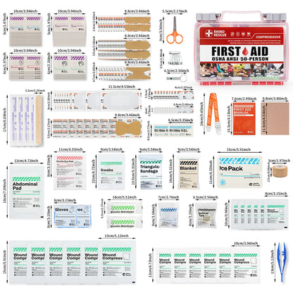 Rhino Rescue full-featured first aid kit