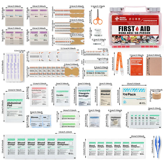 Rhino Rescue full-featured first aid kit