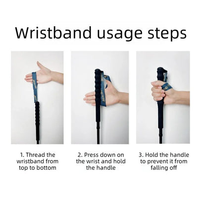 Local+ 2PCs Trekking Poles, Carbon Fiber 115g Ultra-Light Hiking Poles