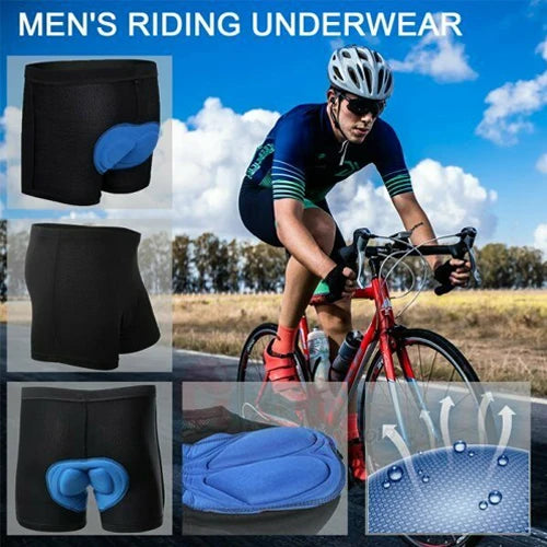 3D GEL Men’s/Women’s Padded Cycling Underwear Shorts