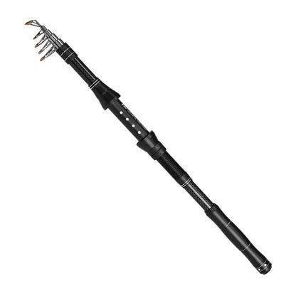 NEW Fishing Rod and Reel Combo, Portable, With Fishing Line Lures Carry Bag
