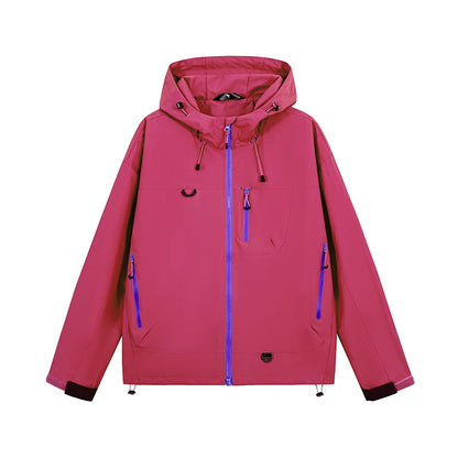 Unisex Hiking Jacket, Waterproof Autumn Windbreaker