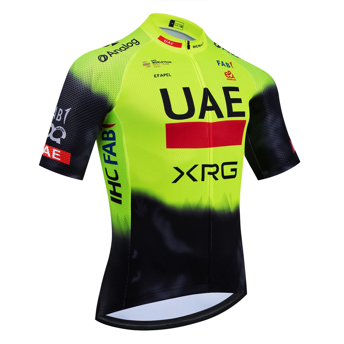 New Black UAE Cycling Maillot Jersey and Shorts for Men and Women