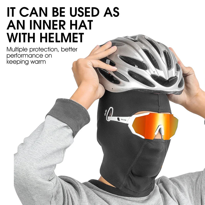 WEST BIKING Winter Cycling Caps, Motorcycle Helmet Liner, Windproof Sport Bike Headwear for Men and Women
