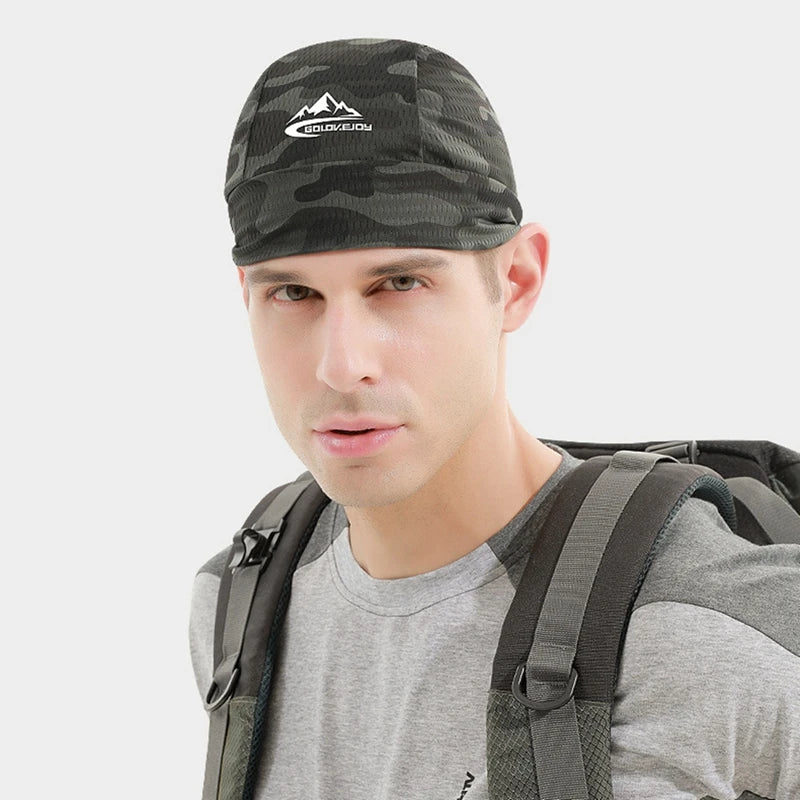 Cycling Caps Quick Dry Anti-UV Sports Cooling Skull Cap, Helmet Liner