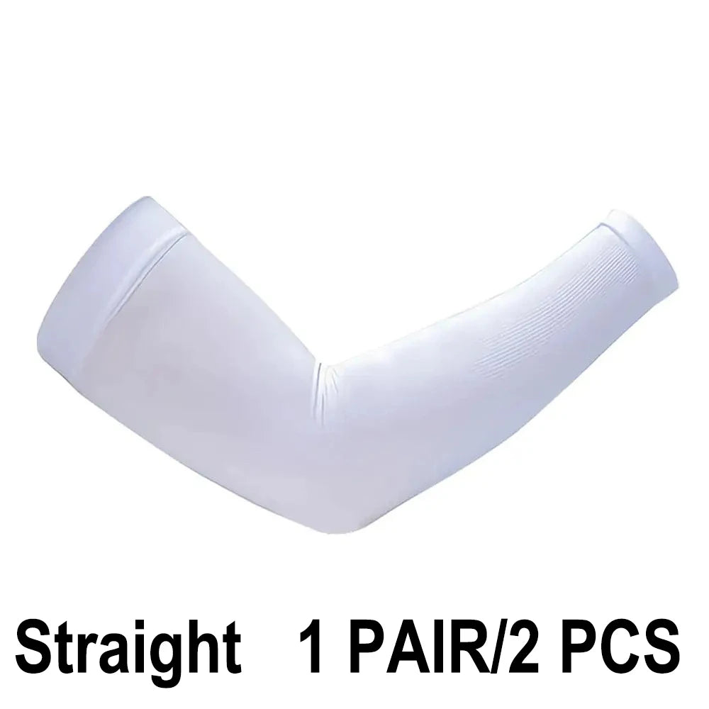 2026 NEW Ice Silk Bicycle Sleeves, Summer Breathable Cycling Arm Protection