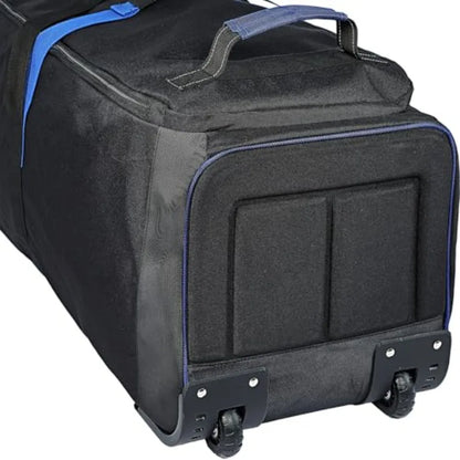Golf Travel Bag, Full-Open Protective Wheeled Airline-Approved Case for Clubs, Cart Stand Bag Soft-Sided Waterproof Cover in Black