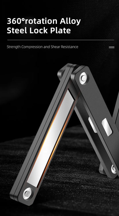 WEST BIKING Anti-Theft Bicycle Folding Lock
