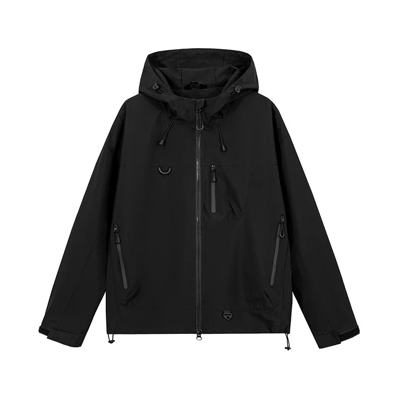 Unisex Hiking Jacket, Waterproof Autumn Windbreaker