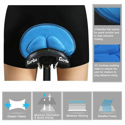 3D GEL Men’s/Women’s Padded Cycling Underwear Shorts