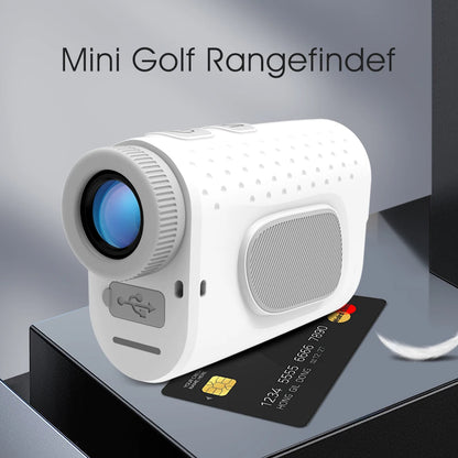 1000 Yards Mini Golf Rangefinder, Angle Switch, Flag Lock Vibration, High-Precision Slope Measurement, magnetic for Women