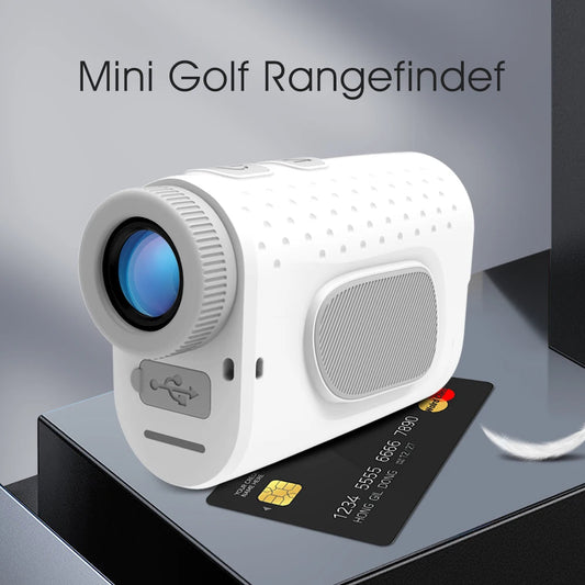 1000 Yards Mini Golf Rangefinder, Angle Switch, Flag Lock Vibration, High-Precision Slope Measurement, magnetic for Women