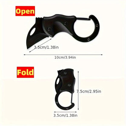 Keychain Folding Knife Multi-Tool, Camping & EDC Survival