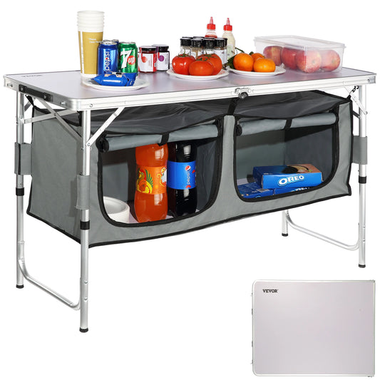 SucceBuy Camping Kitchen Table Quick set-up