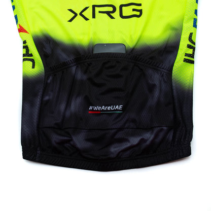 New Black UAE Cycling Maillot Jersey and Shorts for Men and Women