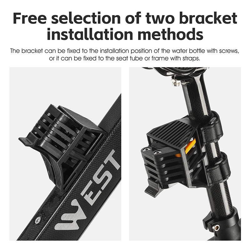WEST BIKING Bicycle Folding Lock, 4 Code Digits Anti-theft Lock, Portable E-Bike Scooter Password, Foldable Lock