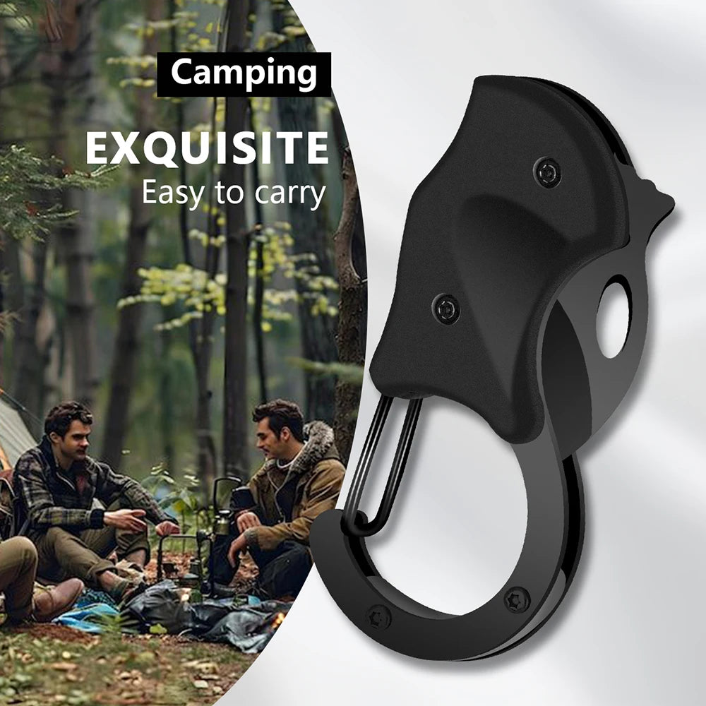 Keychain Folding Knife Multi-Tool, Camping & EDC Survival