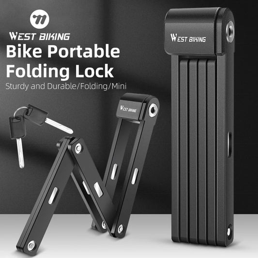 WEST BIKING Anti-Theft Bicycle Folding Lock