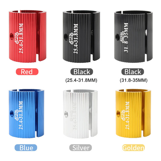 Bicycle Bike Handlebar Bar Shim Adapter. Spacer Stem Reducer 25.4 to 31.8mm 31.8mm to 35mm MTB Road Bicycle Handle Bar Reducer