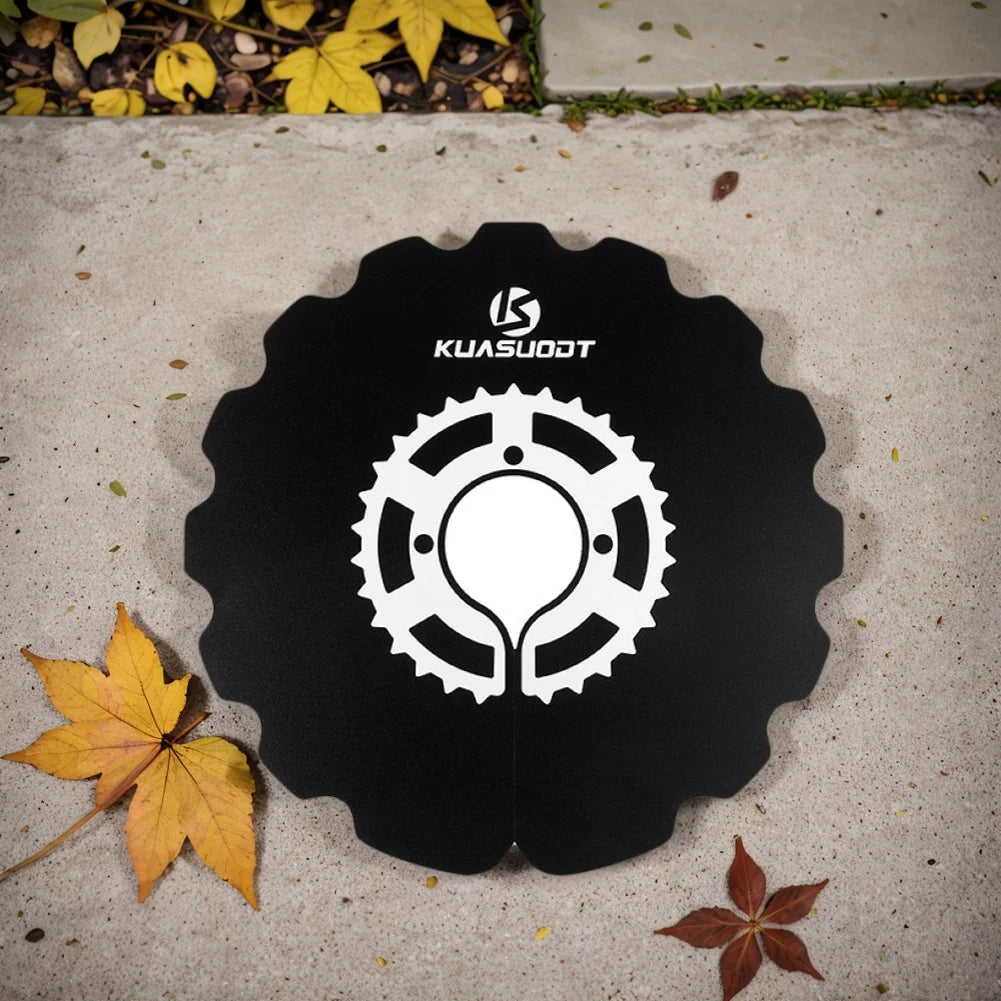 Bicycle Disc Brake Cover, Universal Bicycle Washing Disc, Reusable Bicycle Brake Anti Grime Cover for MTB Road Bike