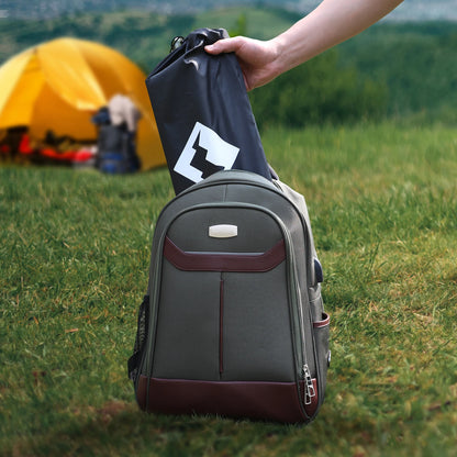 VILLEY Portable Camping Side Table, Ultralight Aluminum Folding Beach Table with Carry Bag for Outdoor Cooking, Picnic, Camping