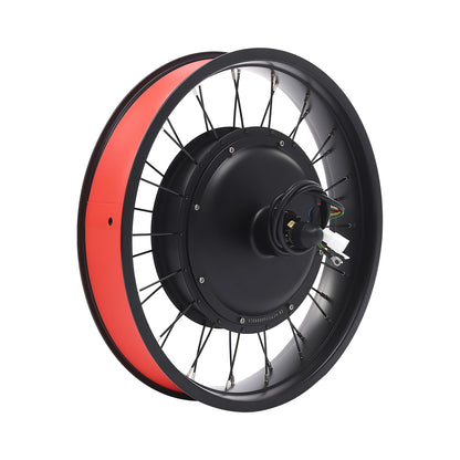1000W Ebike Conversion DC Brushless Motor Kit, Rear Wheel Electric Bicycle Hub Motor Kit for 20inch Wheel Bicycle