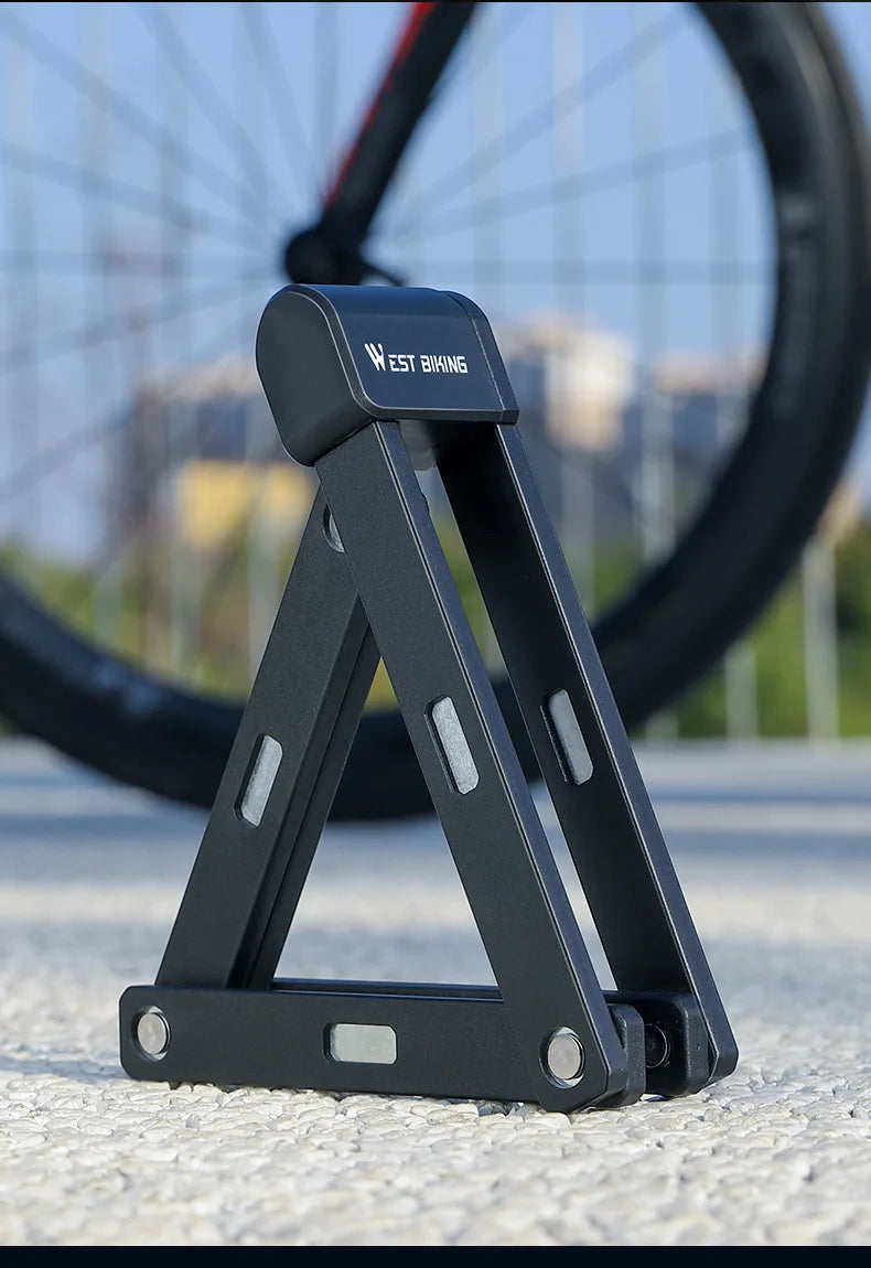 WEST BIKING Anti-Theft Bicycle Folding Lock