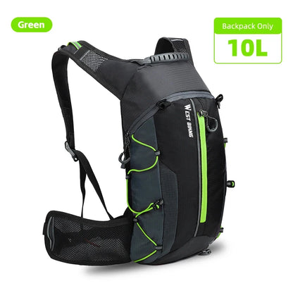 WEST BIKING Outdoor Water Repellent Sports Bag, Cycling Hydration Backpack