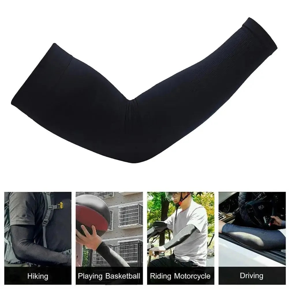 2026 NEW Ice Silk Bicycle Sleeves, Summer Breathable Cycling Arm Protection