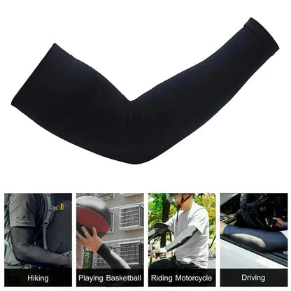 2026 NEW Ice Silk Bicycle Sleeves, Summer Breathable Cycling Arm Protection