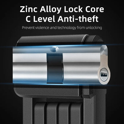 WEST BIKING Anti-Theft Bicycle Folding Lock