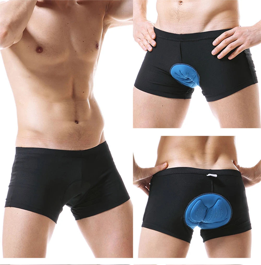 3D GEL Men’s/Women’s Padded Cycling Underwear Shorts