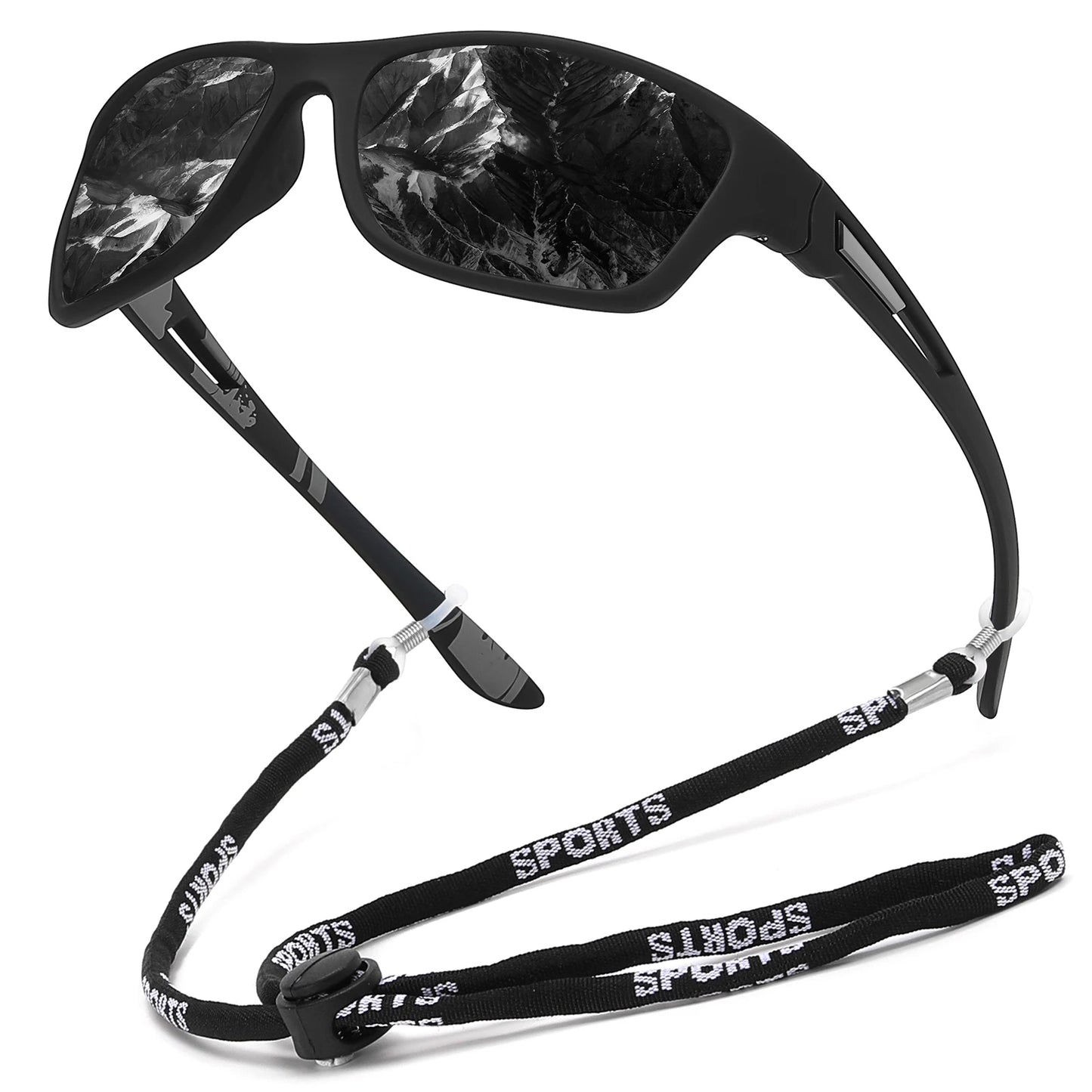 Polarized Fishing/Hiking/Cycling Sun Glasses for Men or Women