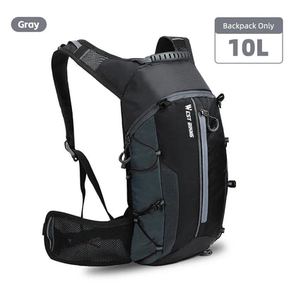 WEST BIKING Outdoor Water Repellent Sports Bag, Cycling Hydration Backpack
