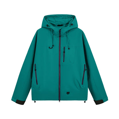 Unisex Hiking Jacket, Waterproof Autumn Windbreaker