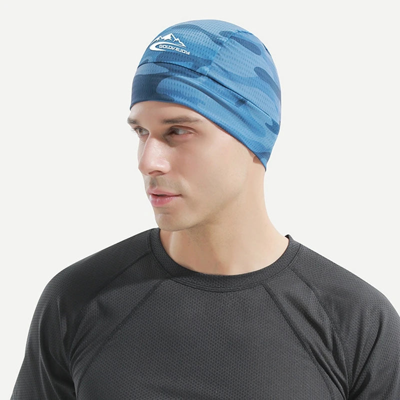Cycling Caps Quick Dry Anti-UV Sports Cooling Skull Cap, Helmet Liner